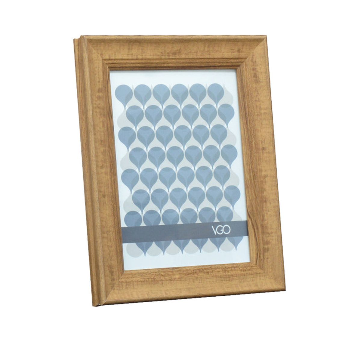 VGO - Marco madera moldura ancha Beige 30x40 cm Beige
