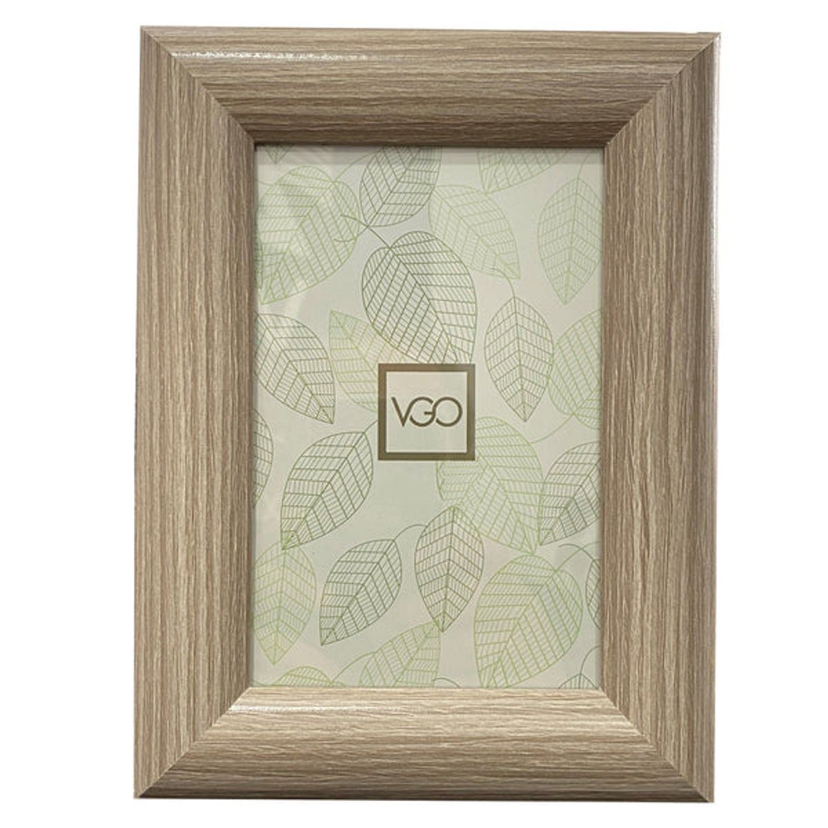 VGO - Marco madera tipo bombé Beige 30x40 cm Beige