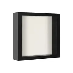 VGO - Marco Shadow box. profundidad 5 cm. Entre Fondo y frente Negro 20x20 cm Negro