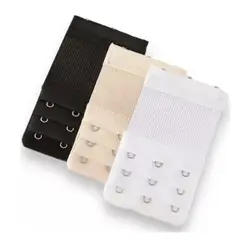GENERICO - Pack X3 Extensores Para Sostén De Mujer 3 Broches Surtido