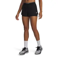 UNDER ARMOUR - Short UA Vanish Woven 2 En 1 Negro Mujer