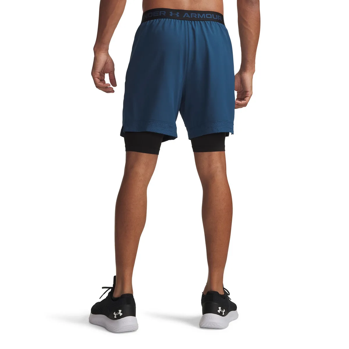 UNDER ARMOUR - Short UA Vanish Woven 2 En 1 Azul Hombre UNDER ARMOUR