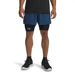 UNDER ARMOUR - Short UA Vanish Elite 6" Azul Hombre