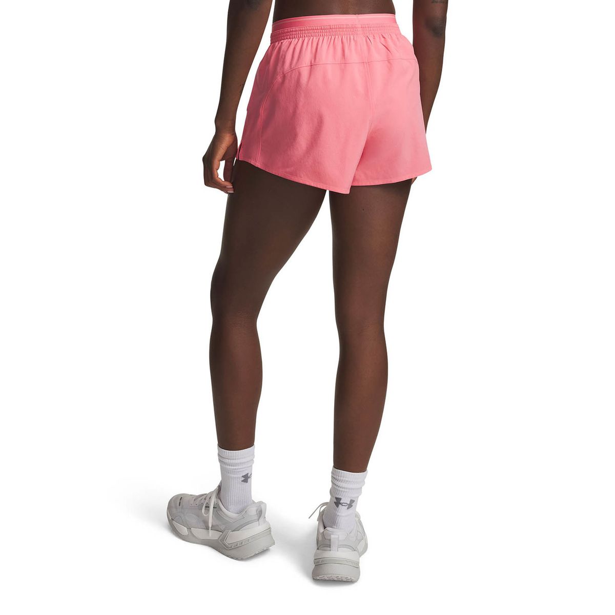 UNDER ARMOUR - Short UA Vanish Woven 3" Rosado Mujer UNDER ARMOUR