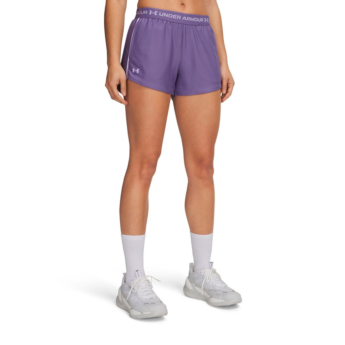 UNDER ARMOUR - Short UA Tech Play Up Morado Mujer UNDER ARMOUR