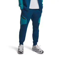 UNDER ARMOUR - Jogger UA Unstoppable Fleece Azul Hombre