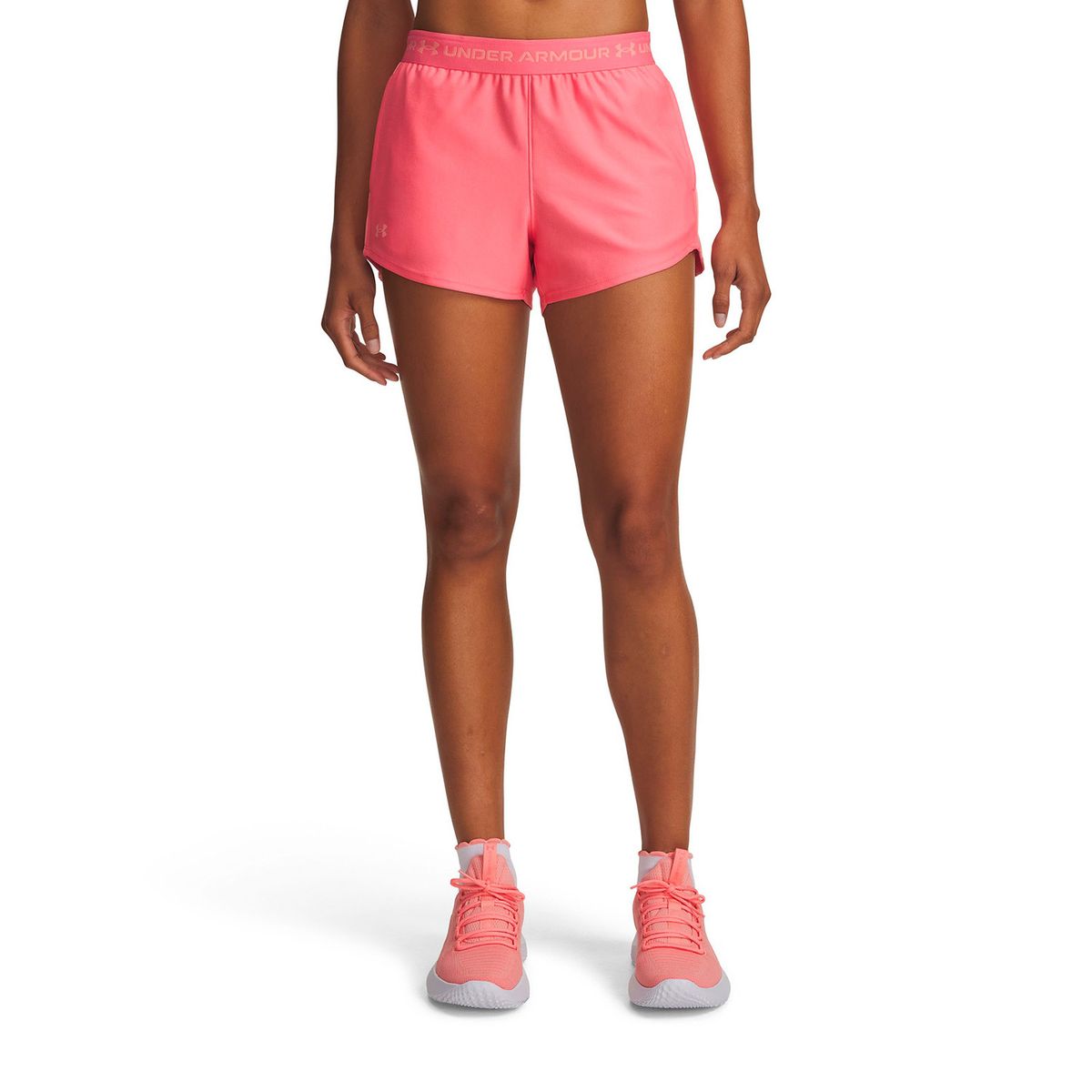 UNDER ARMOUR - Short UA Rosado Tech Play Up Mujer UNDER ARMOUR
