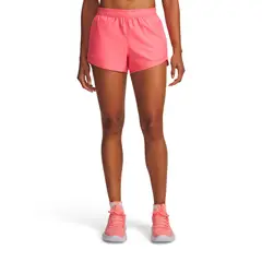 UNDER ARMOUR - Short UA Rosado Tech Play Up Mujer