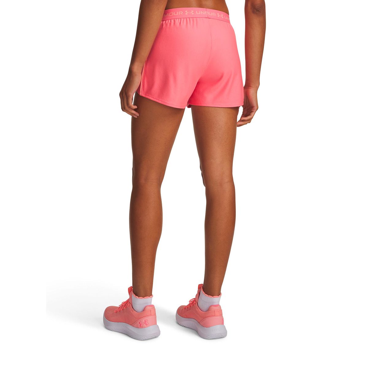 UNDER ARMOUR - Short UA Rosado Tech Play Up Mujer UNDER ARMOUR