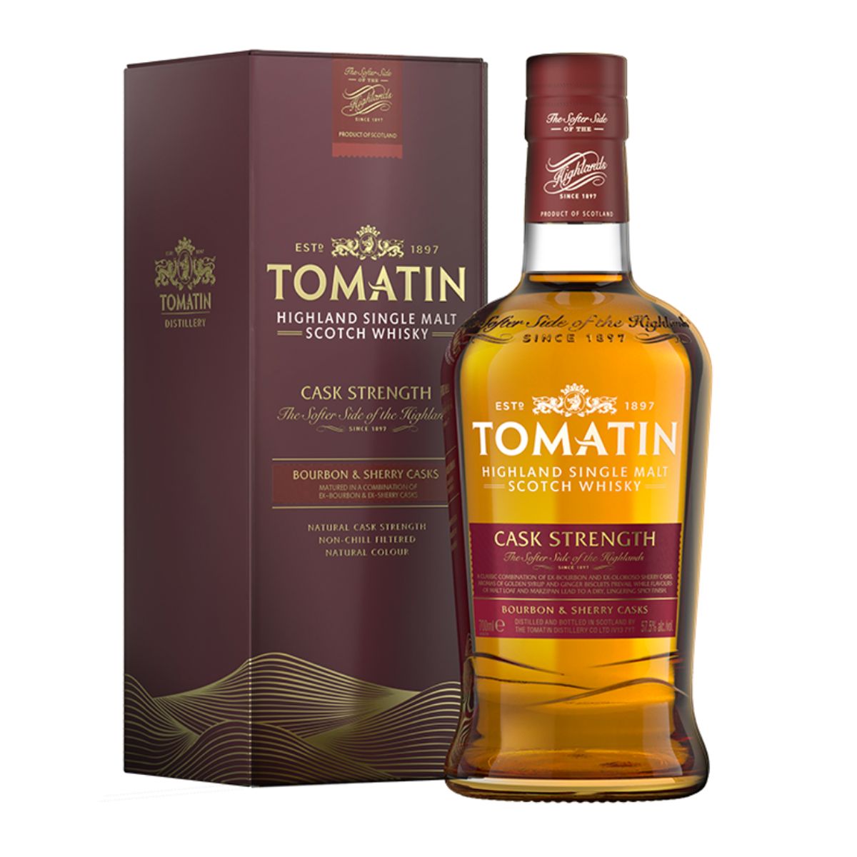 TOMATIN - Whisky Tomatin Cask Strength Single Malt 700ml