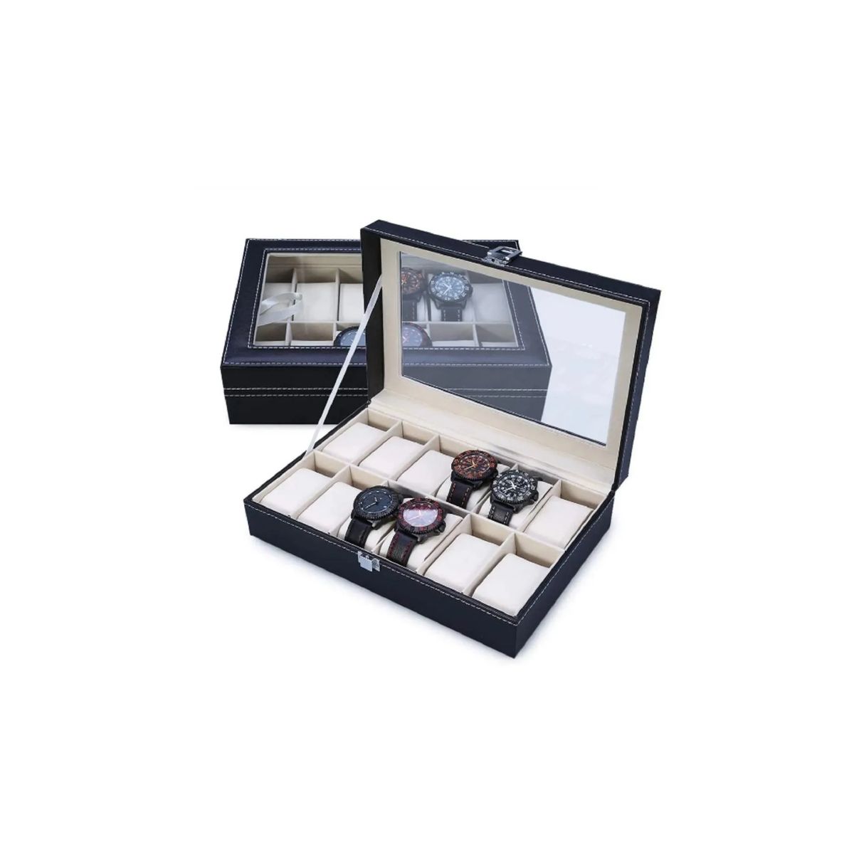 GENERICO - Cajas Para Relojes Porta Joyas Cajas Reloj Maleta Para Joyas