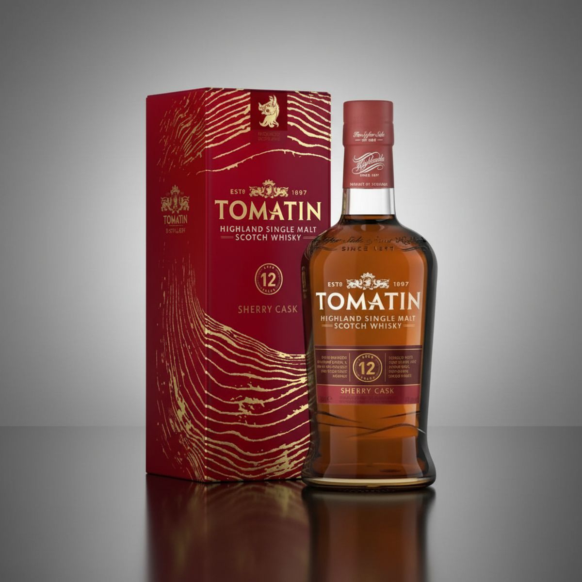 TOMATIN - Whisky Tomatin 12 años Sherry Cask Whisky 700ml