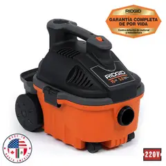 RIDGID - Aspiradora Industrial 15 L 5 HP Seco‑Mojado WD‑4075