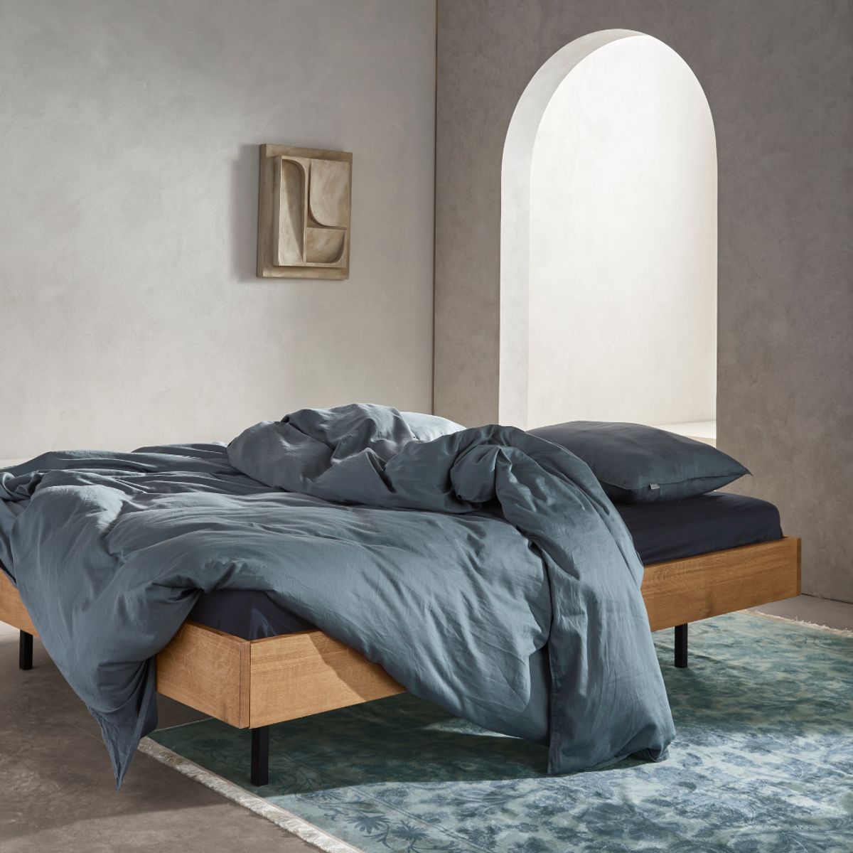 ESSENZA HOME - Funda de Plumón Minte Denim - KING 240 x 220 cm