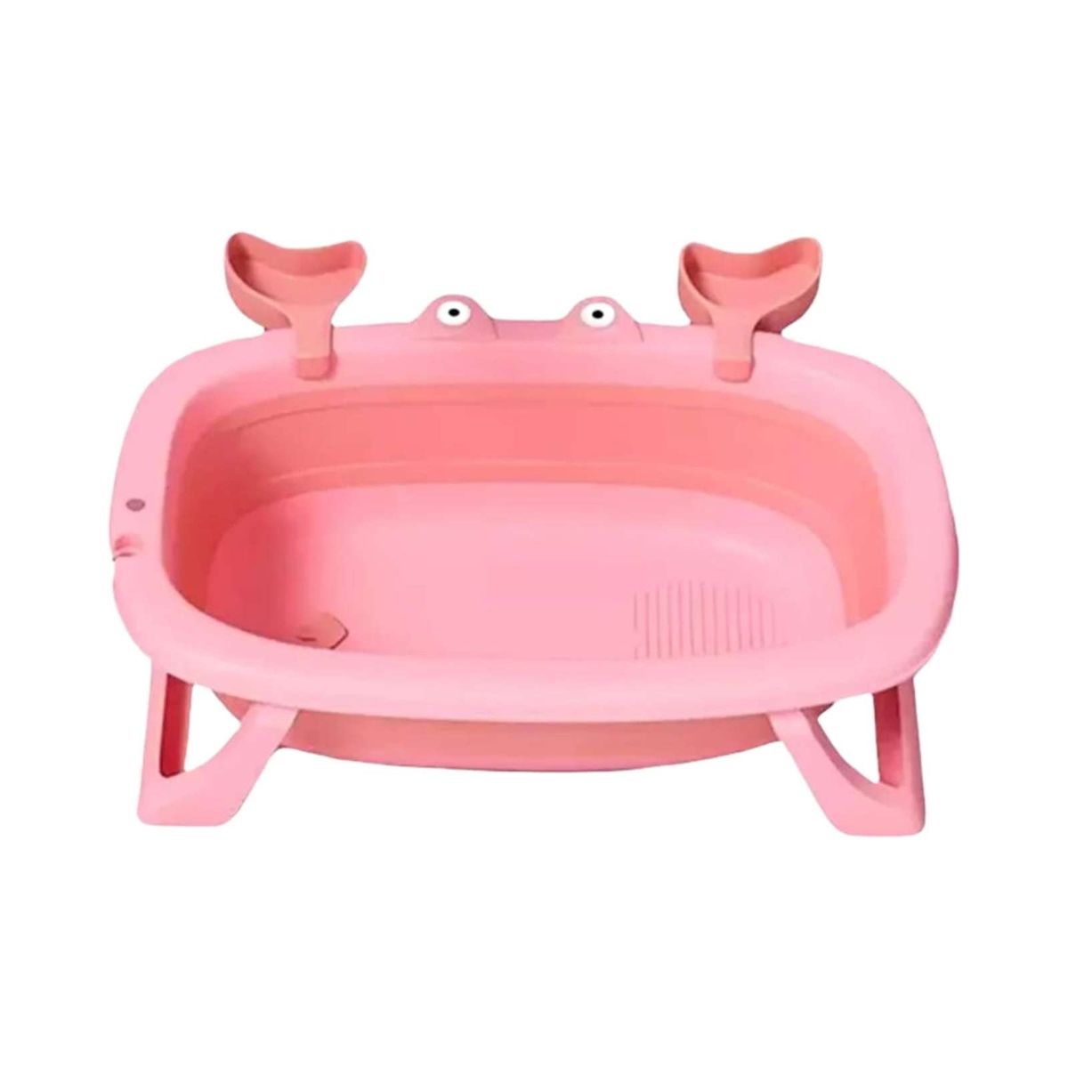 GENERICO - TINA BEBE BAÑERA PLEGABLE CANGREJO ROSA