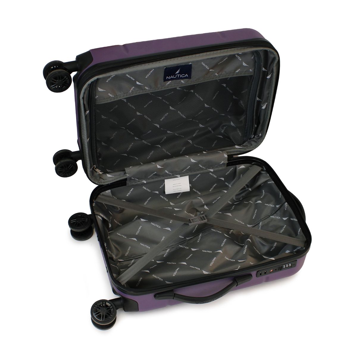 NAUTICA - Maleta cabina Amsterdam S 10kg morada Nautica