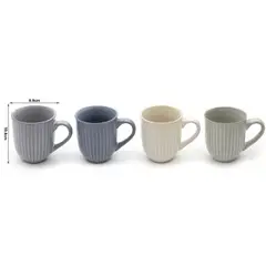 GENERICO - TAZA DE CERÁMICA 540ML COLORES SURTIDOS