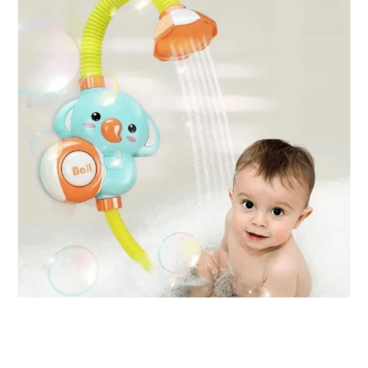 GENERICO - Regadera De Baño Para Bebe Juguete Ducha Tina Elefante