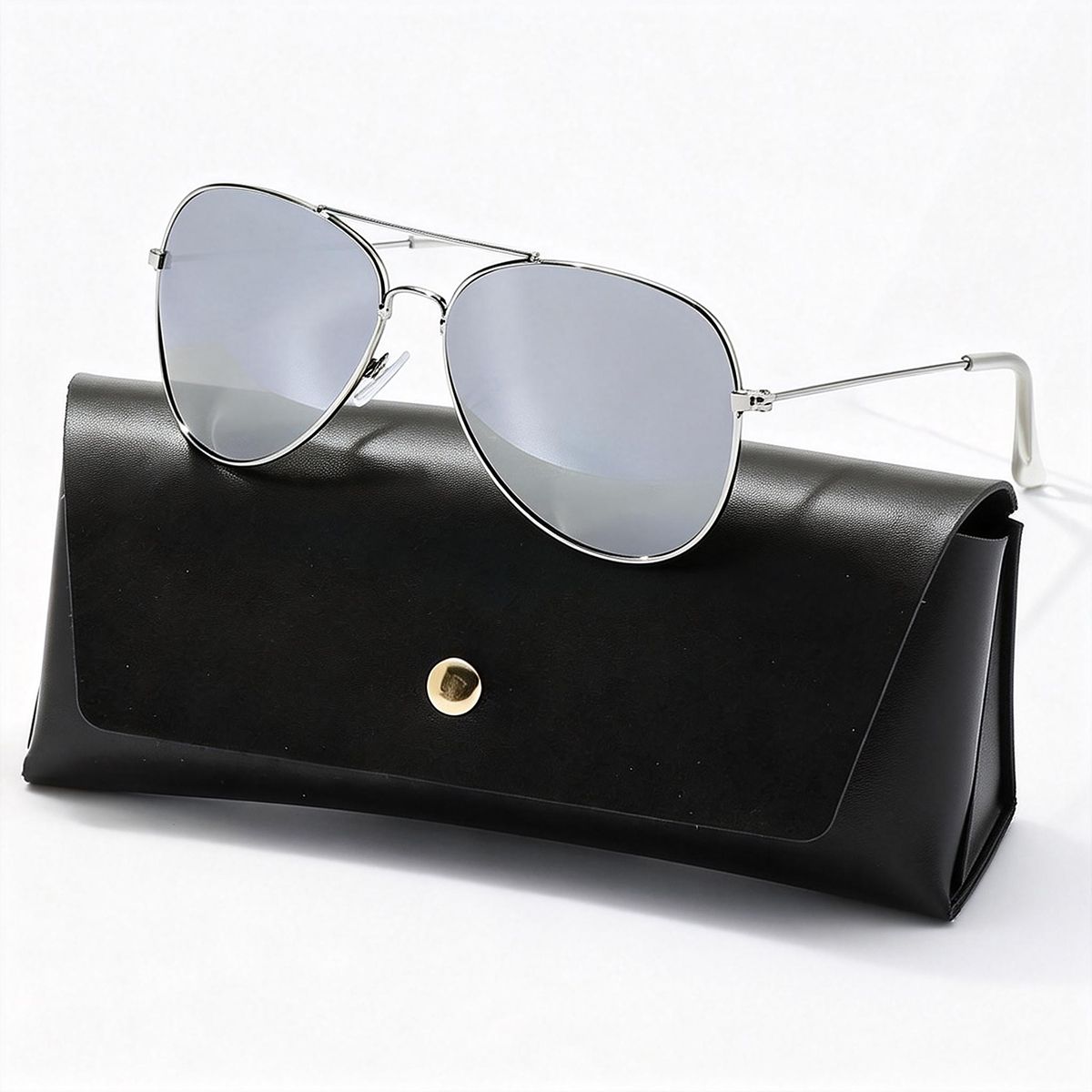 POLASUP - POLASUP Lentes Gafas de sol de aviador piloto para hombre y mujer 100 % protección UV clásicas