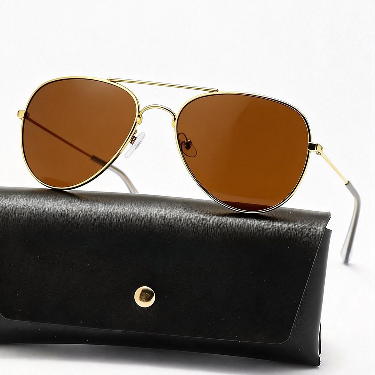 POLASUP - POLASUP Lentes Gafas de sol de aviador piloto para hombre y mujer 100 % protección UV clásicas