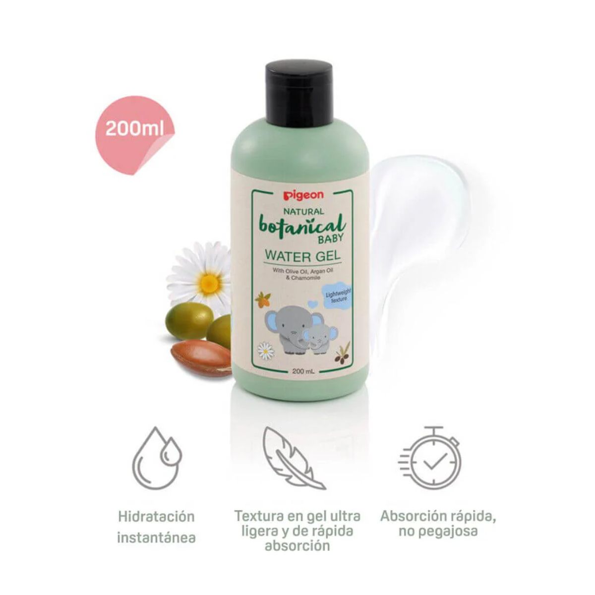 PIGEON - Gel de Baño Pigeon Botanical Baby Water Gel 200ml