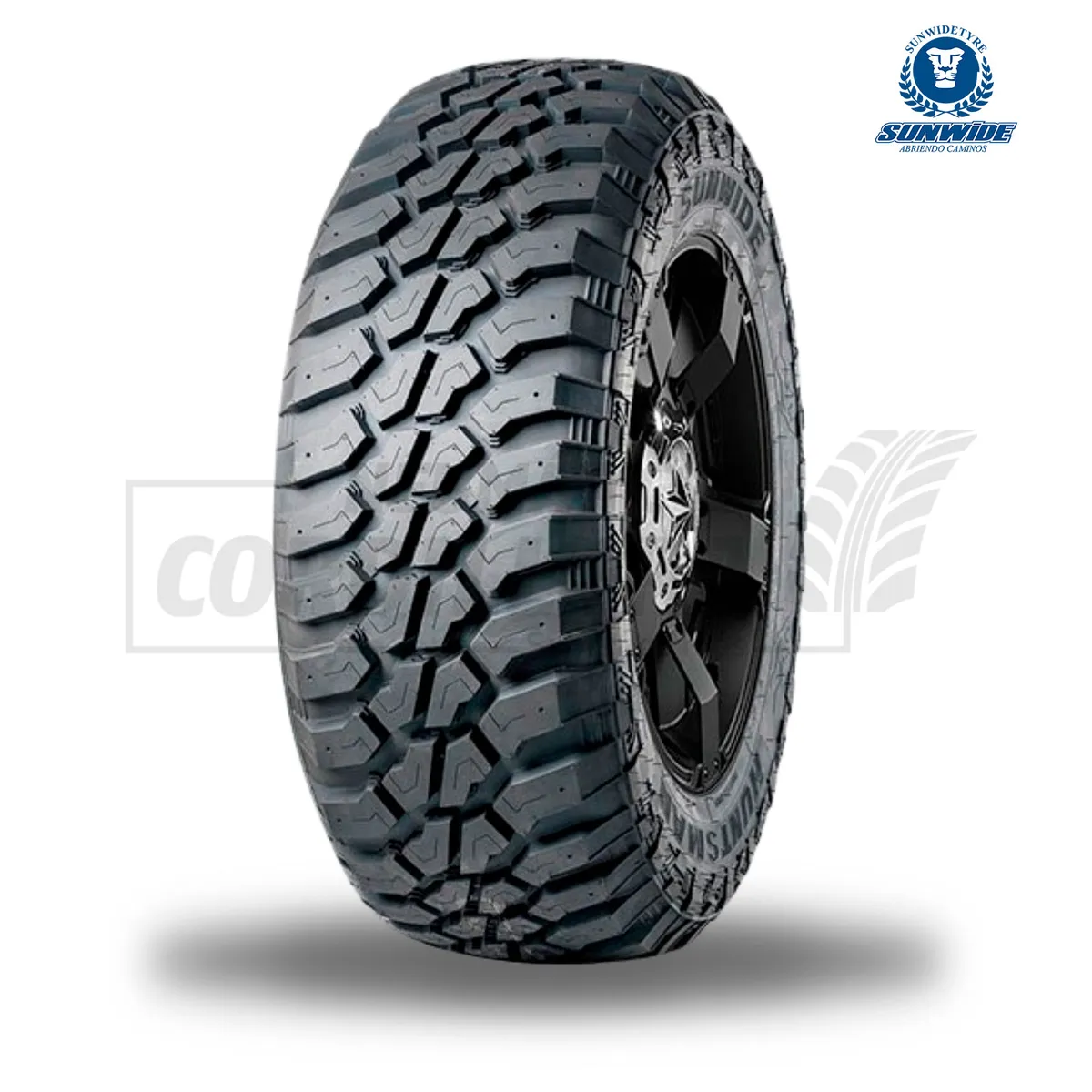 GENERICO - Neumático 27X8.5 R14 Sunwide Huntsman Mud Terrain . Q-95 C6Pr