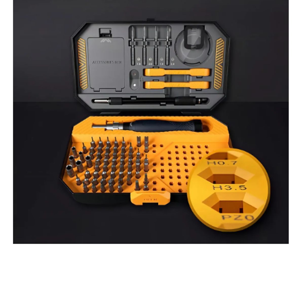 GENERICO - Juego Kit De Destornilladores Precision 145 En1 Desarmadores
