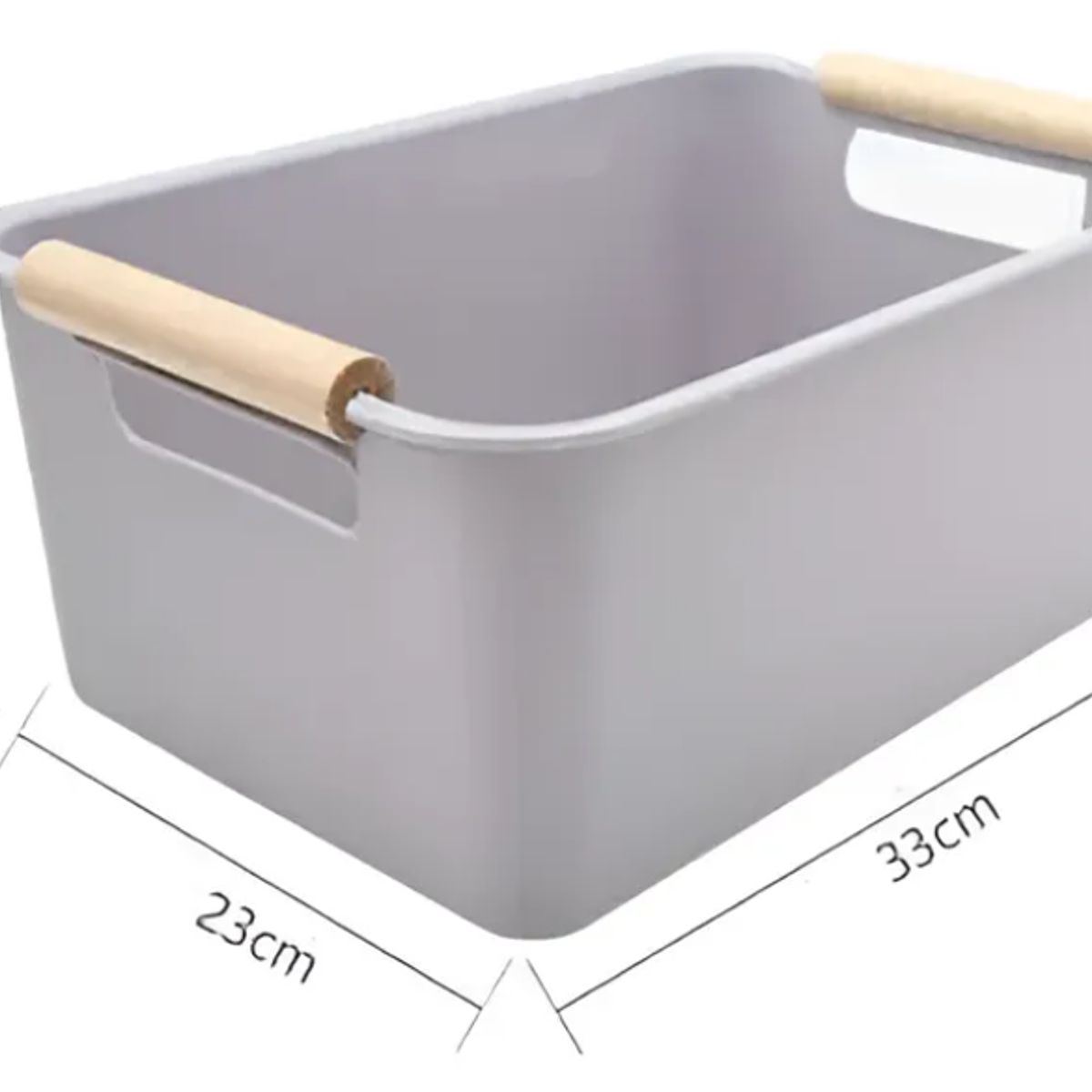 GENERICO - Caja Organizadora Plástica Multiuso 33x23x11cm