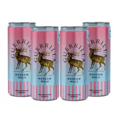 GENERICO - Cóctel Guerrilla Moscow Mule - Sin Alcohol x4