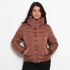 WADOS - PARKA MANGA LARGA CON CAPUCHA INTERNA Y PUNO EN COSTADO