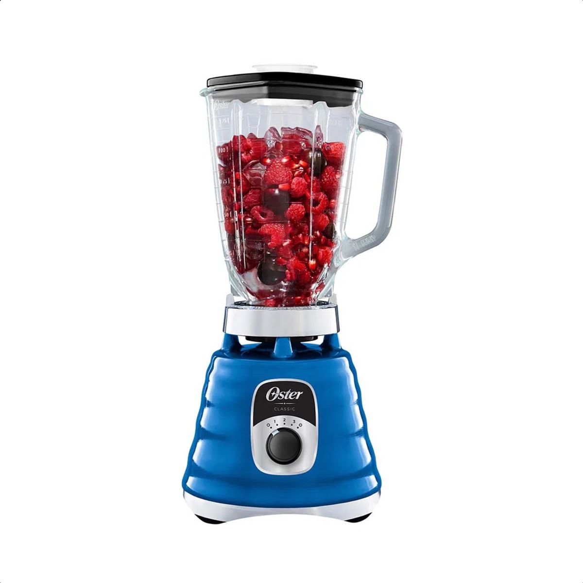 OSTER - Licuadora clásica Oster® azul con perilla ergonómica de 3 velocidades BLST4134