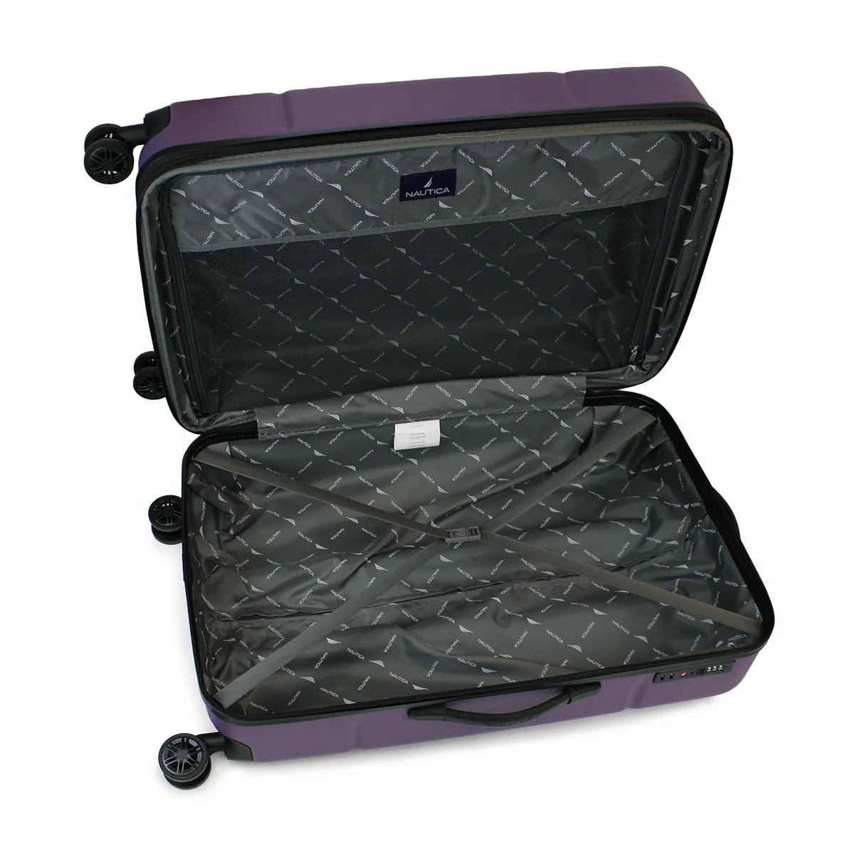 NAUTICA - Pack 2 maletas S+L Amsterdam 10kg y 23kg morada Nautica
