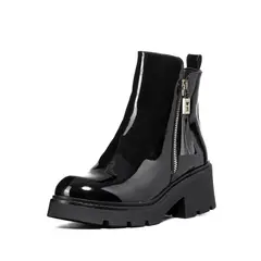 WEIDE - Botin Casual Mujer Eco Cuero Comodo Vintage ZS65B