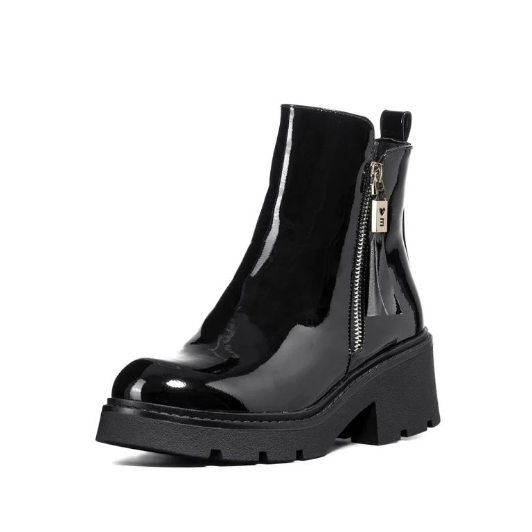 Botin Casual Mujer Eco Cuero Comodo Vintage ZS65B