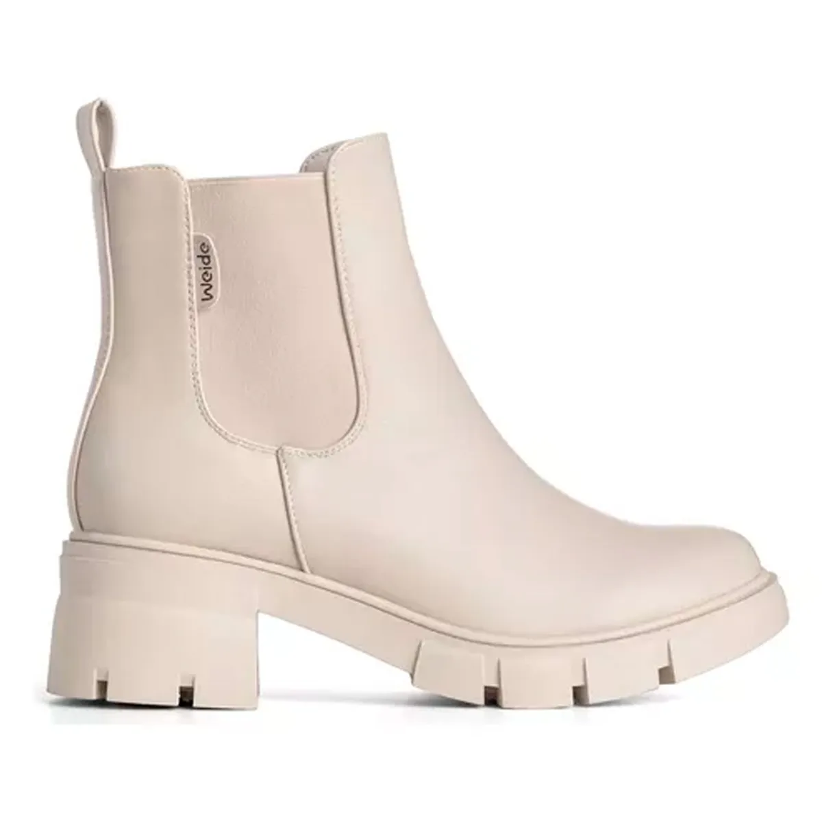 WEIDE - Botin Mujer Adriana Beige Weide
