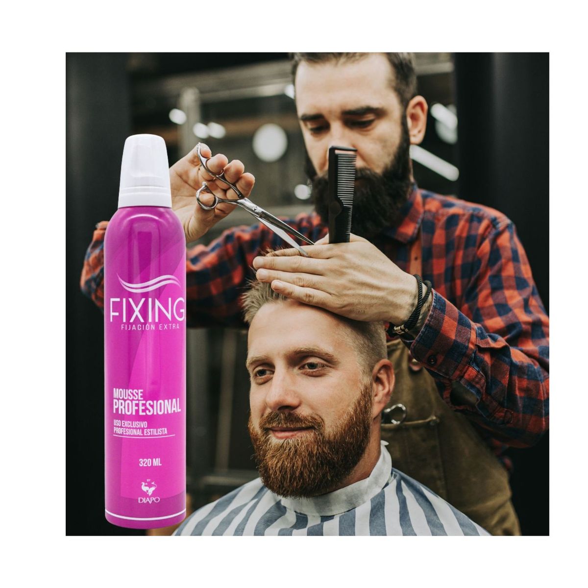 GENERICO - Mousse Fijador Profesional Fixing 320ml