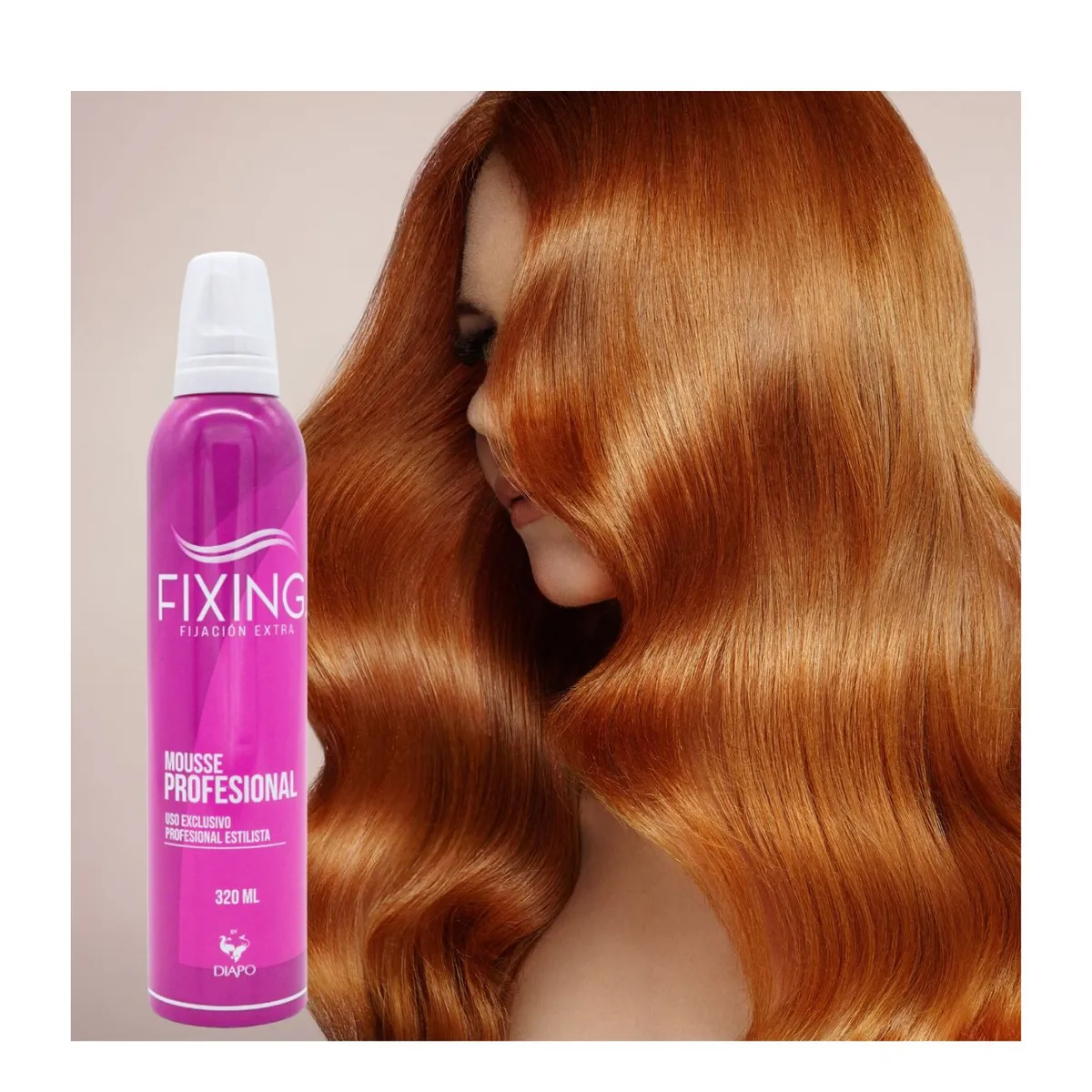 GENERICO - Mousse Fijador Profesional Fixing 320ml