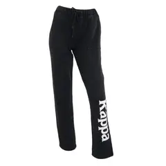 KAPPA - Pantalones Mujer Logo Negro