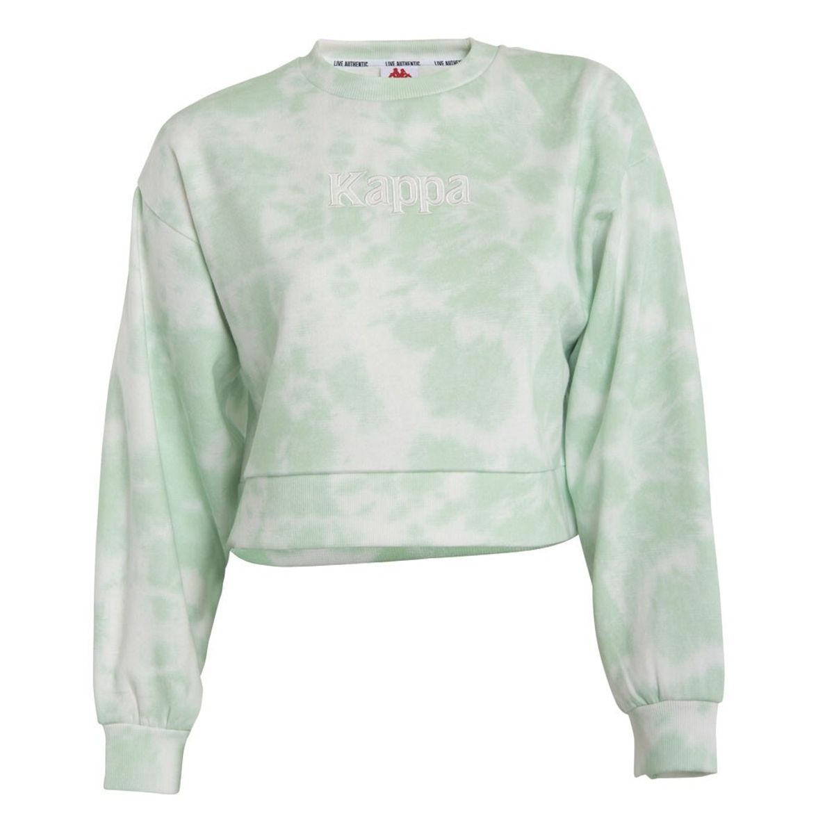KAPPA - Poleron De Mujer Kappa Crop Smoky Menta