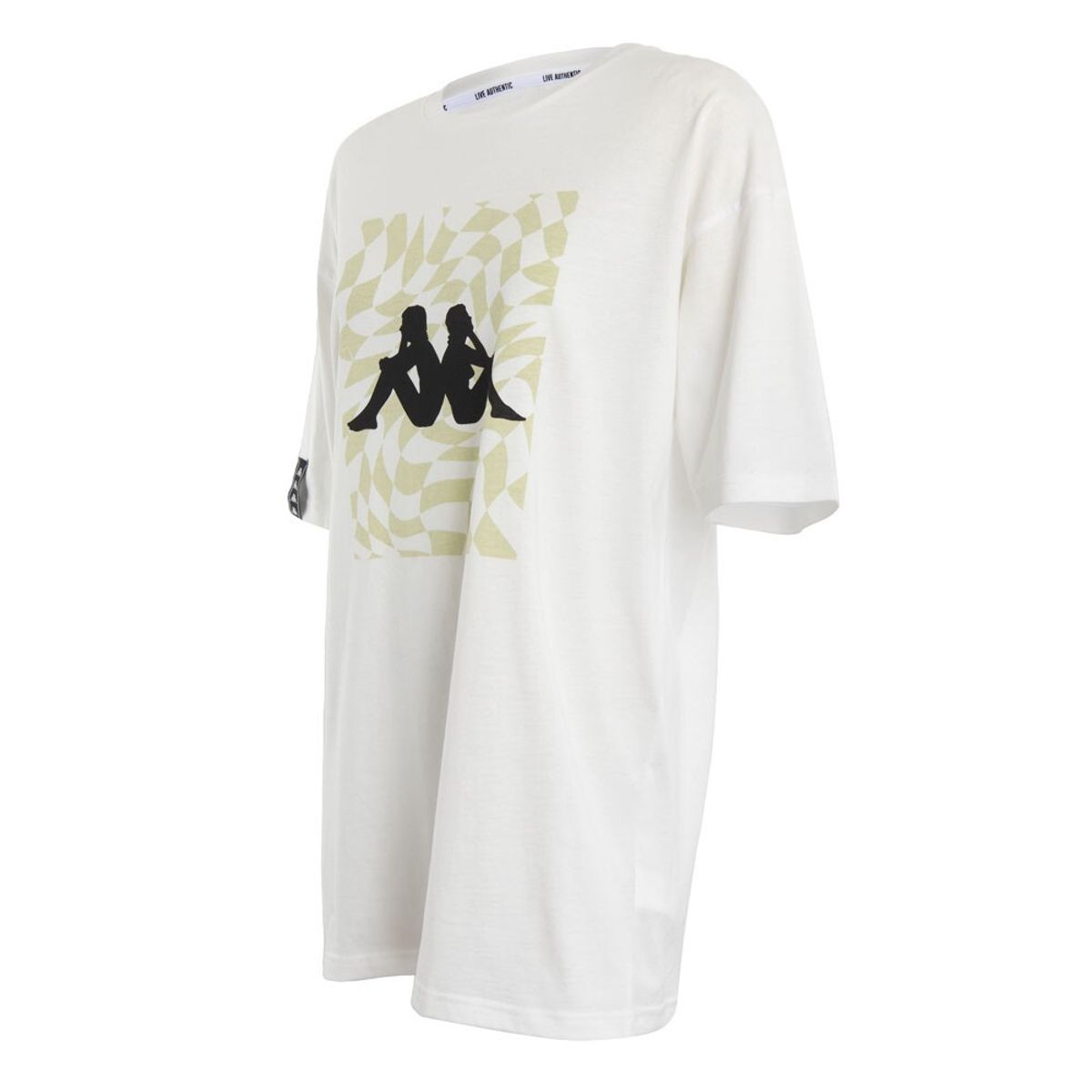 KAPPA - Polera Mujer Kappa Beige Deportiva Confort
