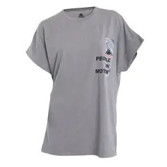 KAPPA - Polera Mujer Gris Urbana Deportiva