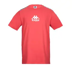 KAPPA - Polera Hombre Rojo Deportiva Casual