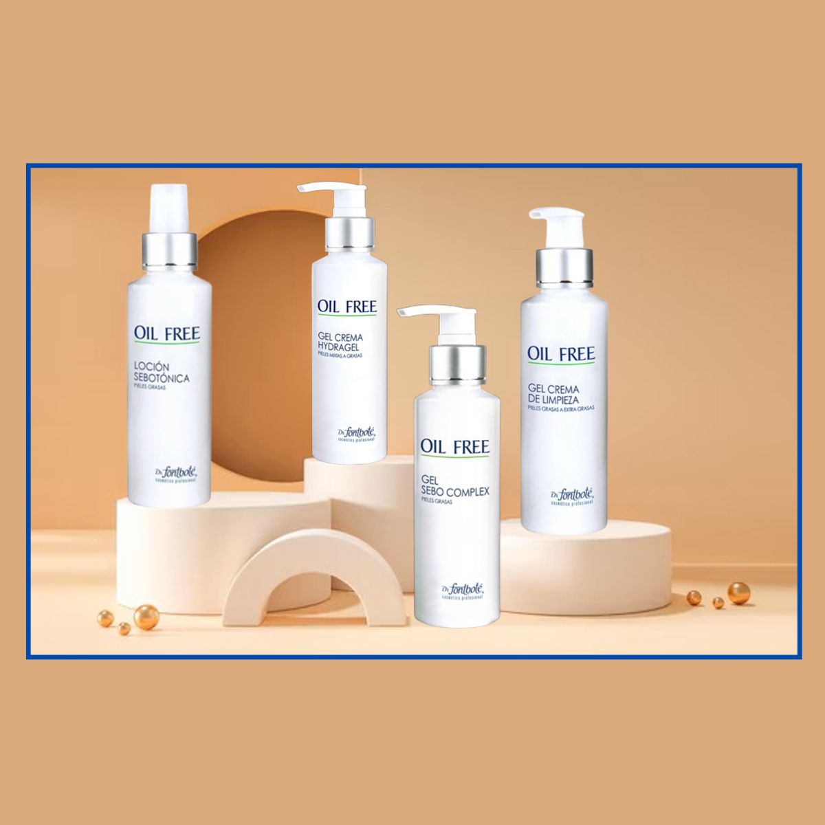 DR FONTBOTE - Kit Control Grasa y Acné Dr. Fontboté Oil-Free 4 Productos