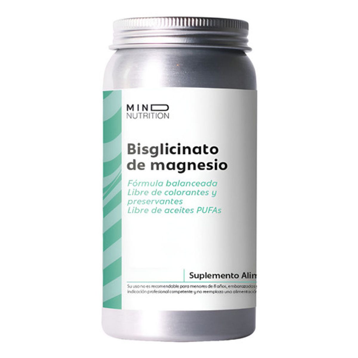 GENERICO - Bisglicinato de magnesio - 60 Caps  - Mind Nutrition
