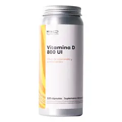 GENERICO - Vitamina D - 120 Caps - Mind Nutrition