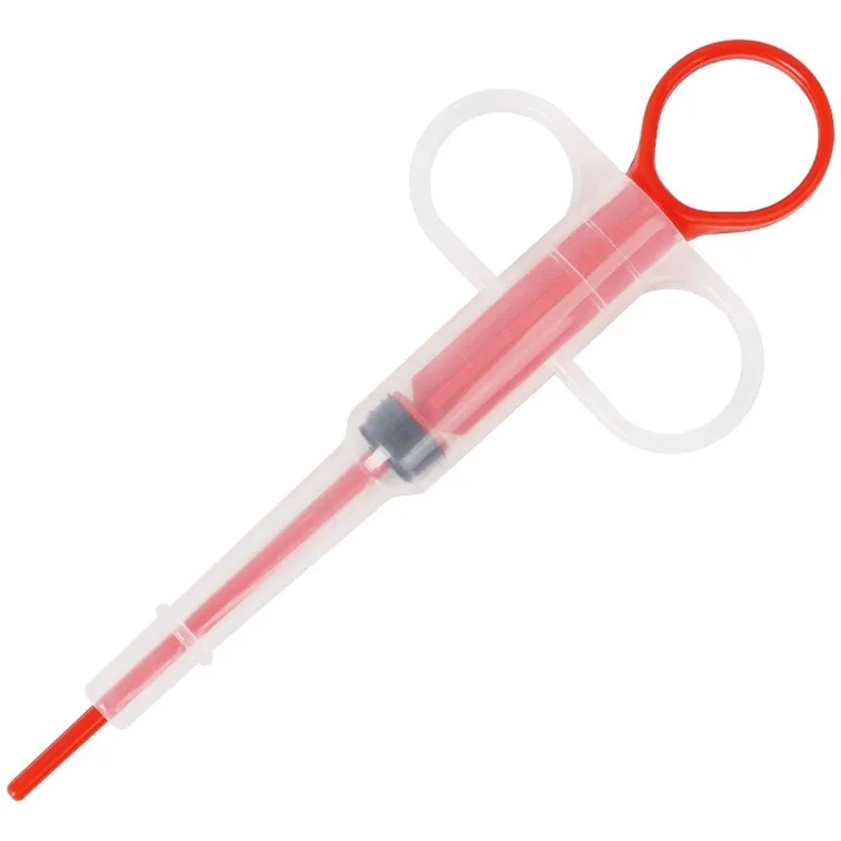 HOOPET - Jeringa Administradora De Medicamentos Para Mascotas Rojo