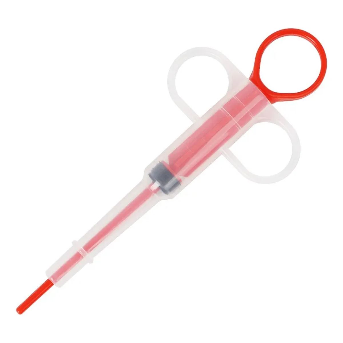 HOOPET - Jeringa Administradora De Medicamentos Para Mascotas Rojo