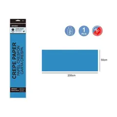 GENERICO - Papel Crepé Azul 200x50cm