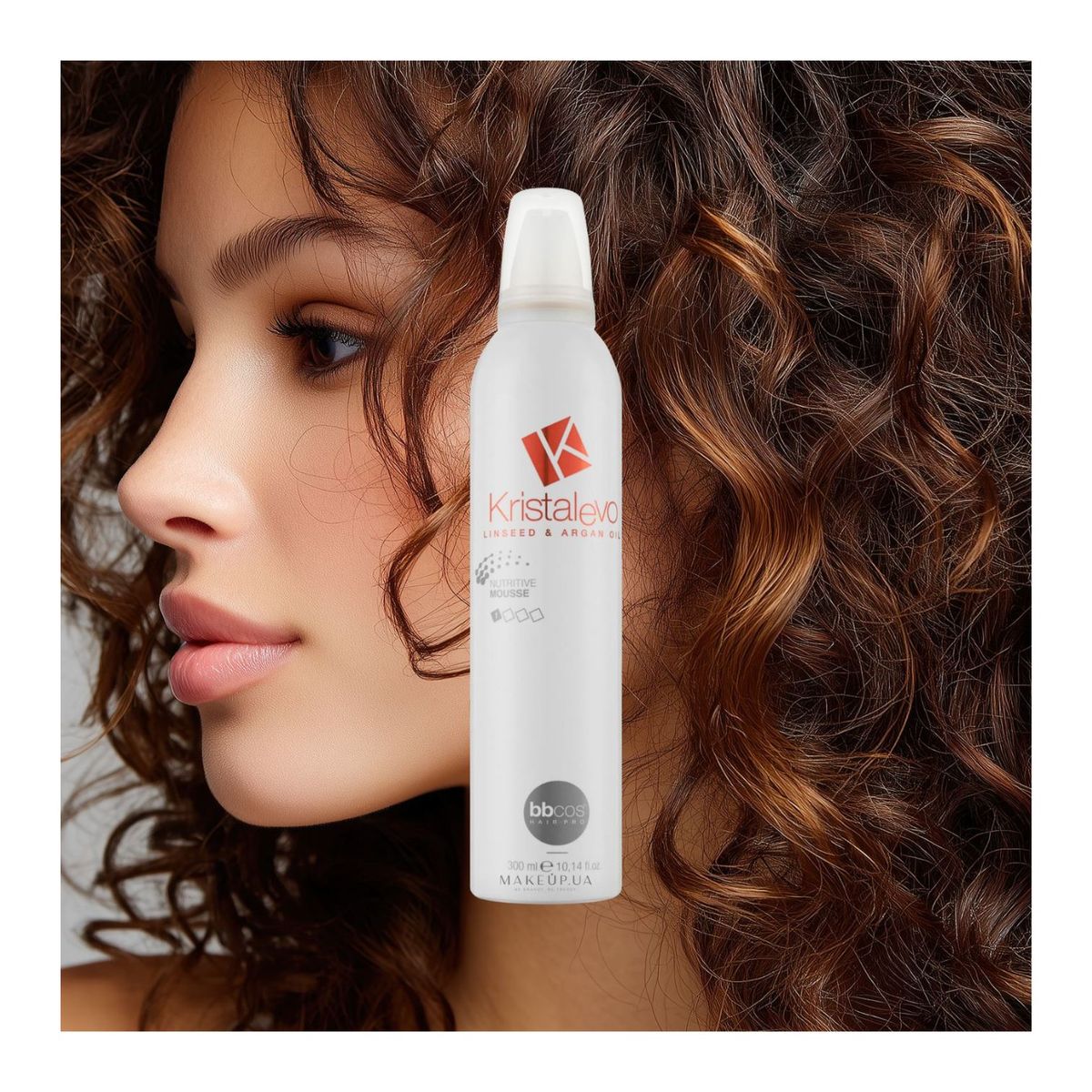 BBCOS - Mousse Fijador y moldeador kristalevo nutritivo 300ml