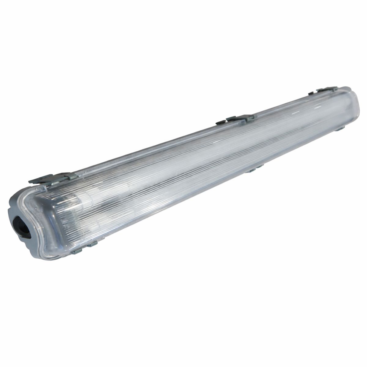 MEGABRIGHT - Hermético Estanco LED 2x18W, 120cms, 6000K incluye tubos